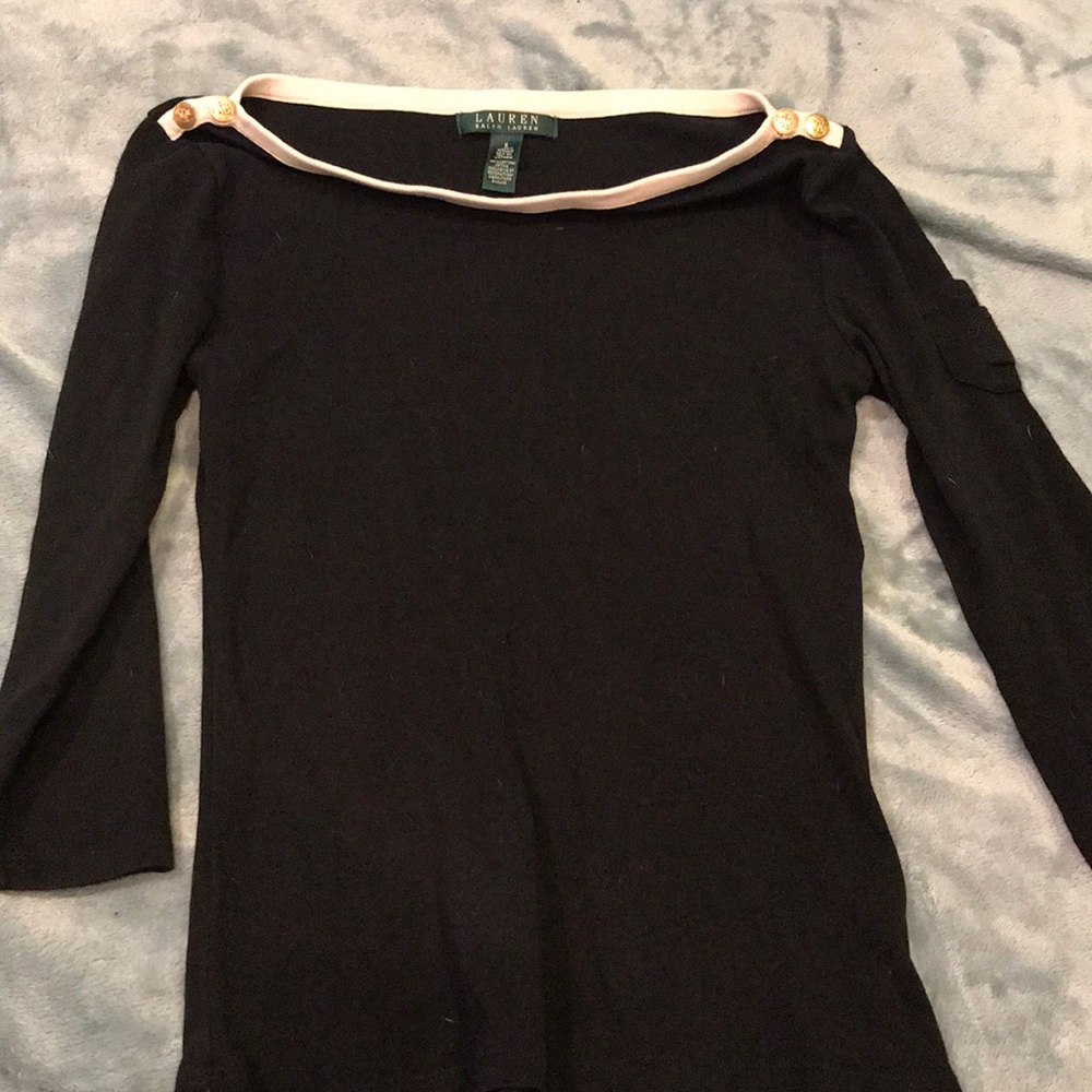 Quarter sleeve RL shirt